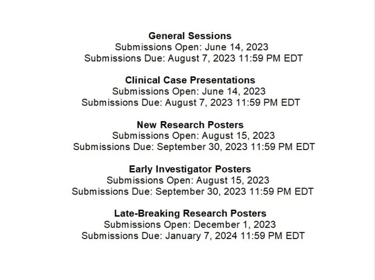 2024 Annual Meeting Call for Presentations - American Association for ...